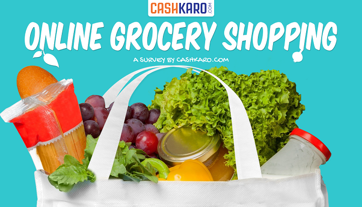 CashKaro Survey on Online Grocery Shopping – INFOGRAPHIC