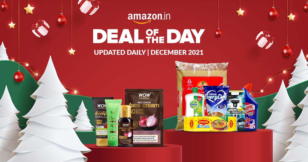 Amazon Deal of the Day – [Updated Daily] | December 2021