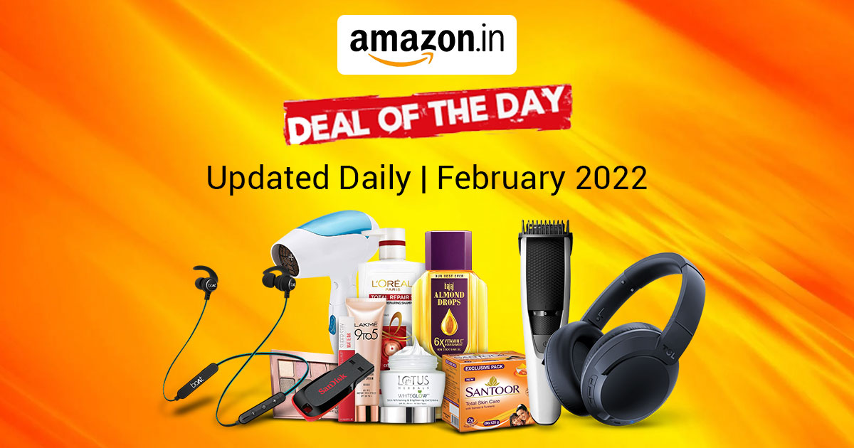 Amazon Deal of the Day – [Updated Daily] | February 2022