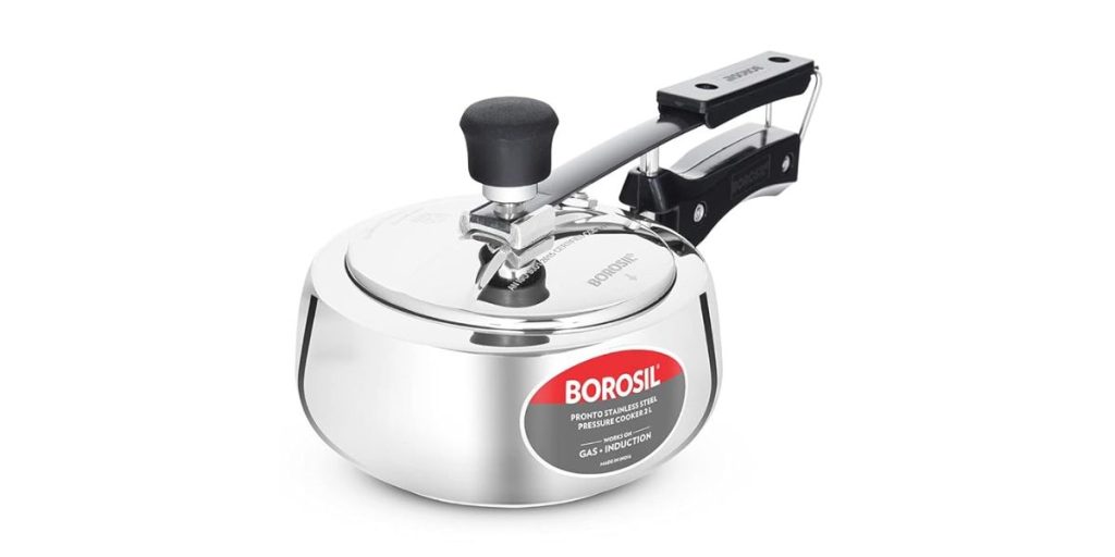 Borosil Pronto Tri-Ply Pressure Cooker