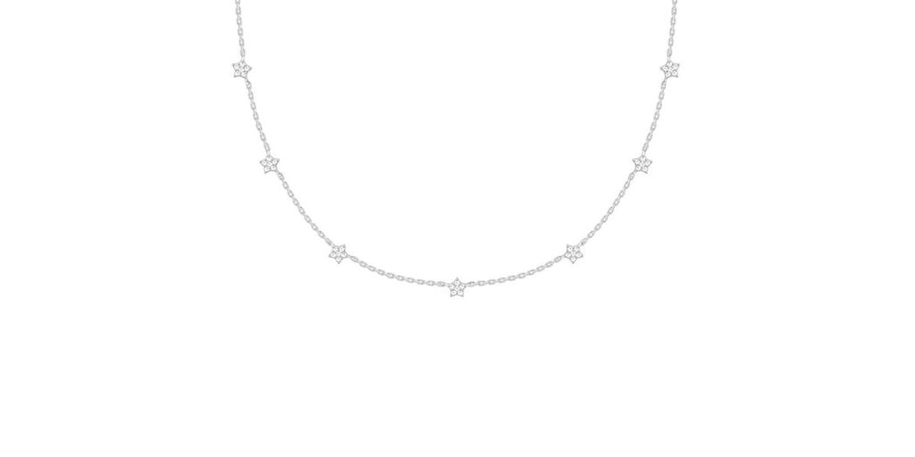 GIVA AVNI 925 Silver Star Constellation Necklace
