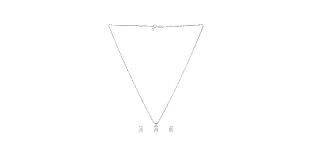 Joyalukkas Silver Necklace Set