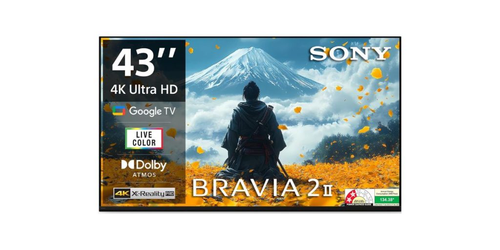 Sony 43” BRAVIA 2M2 Series Smart LED Google TV