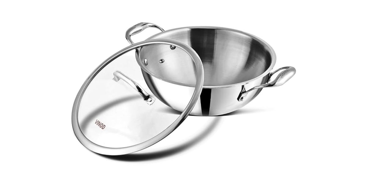Vinod Platinum Triply Kadai