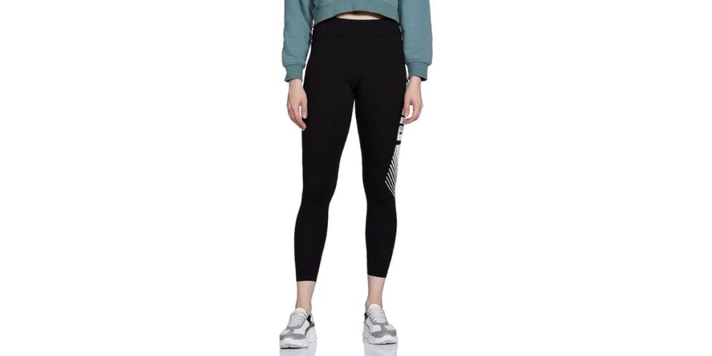 Puma Mid Rise Essential Graphic Leggings