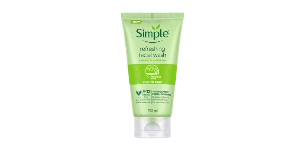 Simple Kind To Skin Refreshing Face Wash
