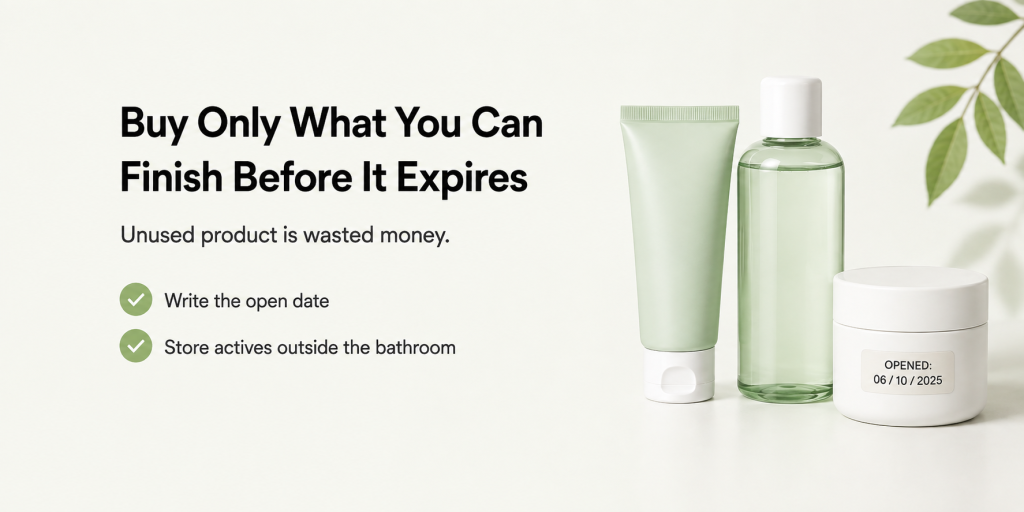 Buy Only What You Can Finish Before It Expires