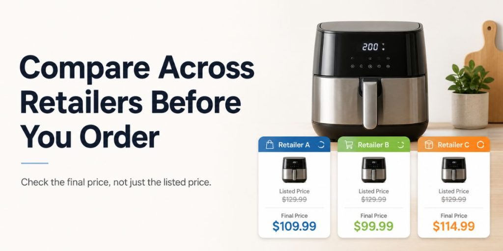Compare Across Retailers Before You Order