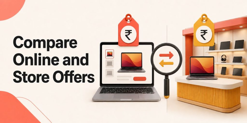 Compare Croma&rsquo;s Online and Store Offers