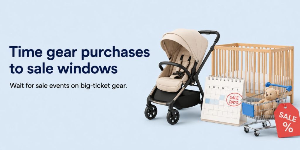 Time gear purchases to sale windows