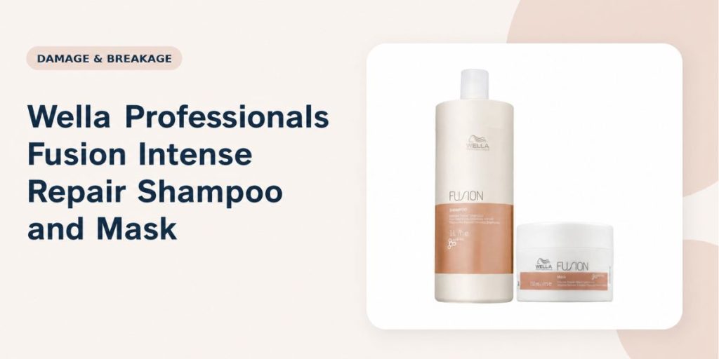 Wella Professionals Fusion Intense Repair Shampoo and Mask