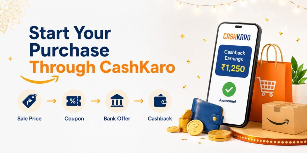 Start Your Purchase Through CashKaro