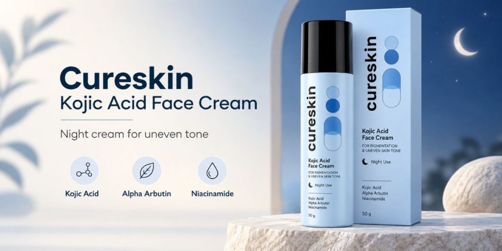Cureskin Kojic Acid Face Cream (रात की क्रीम)
