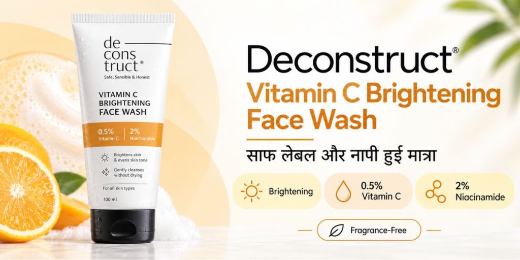 Deconstruct Vitamin C Brightening Face Wash