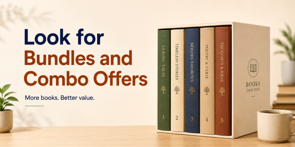Look for Bundles and Combo Offers