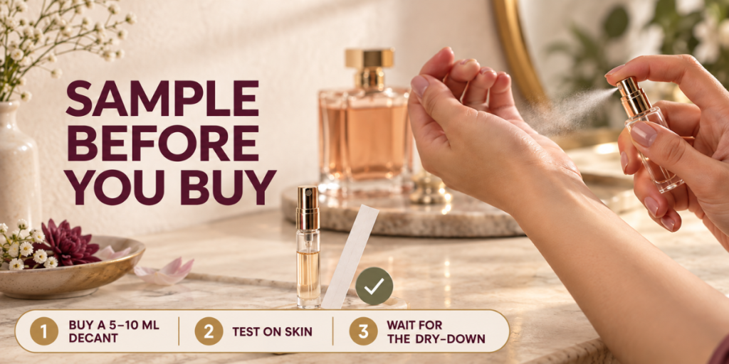 Sample before you buy a bottle