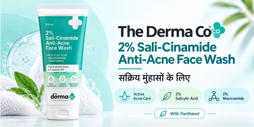 The Derma Co 2% Sali-Cinamide Anti-Acne Face Wash