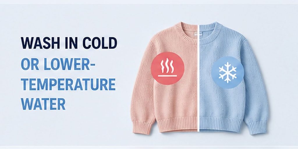 Wash in Cold or Lower-Temperature Water