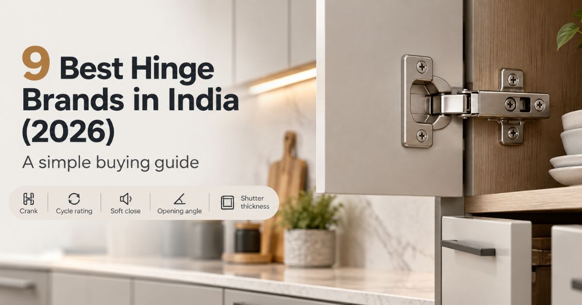 9 Best Hinge Brands in India