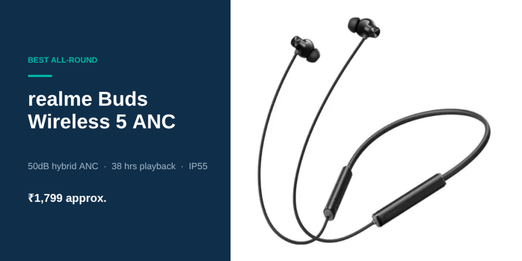 realme Buds Wireless 5 ANC