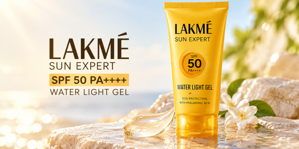 Lakmé Sun Expert SPF 50 PA++++ Water Light Gel