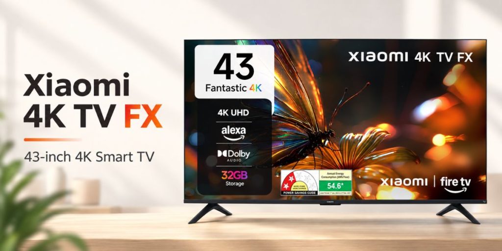 Xiaomi FX 43-inch 4K Fire TV (L43MB-FIN)