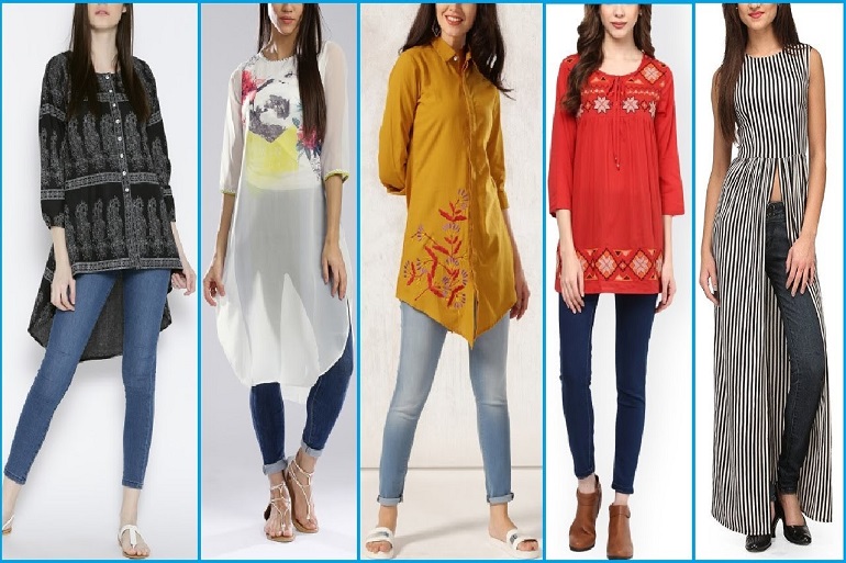 Make A Fashion Statement By Styling Kurtas With Jeans