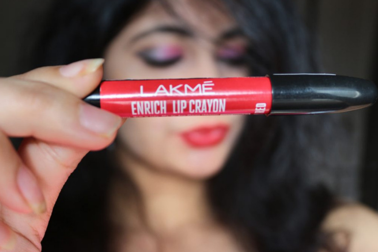 Lakme Enrich Lip Crayon Shocking Pink Review - TGLB
