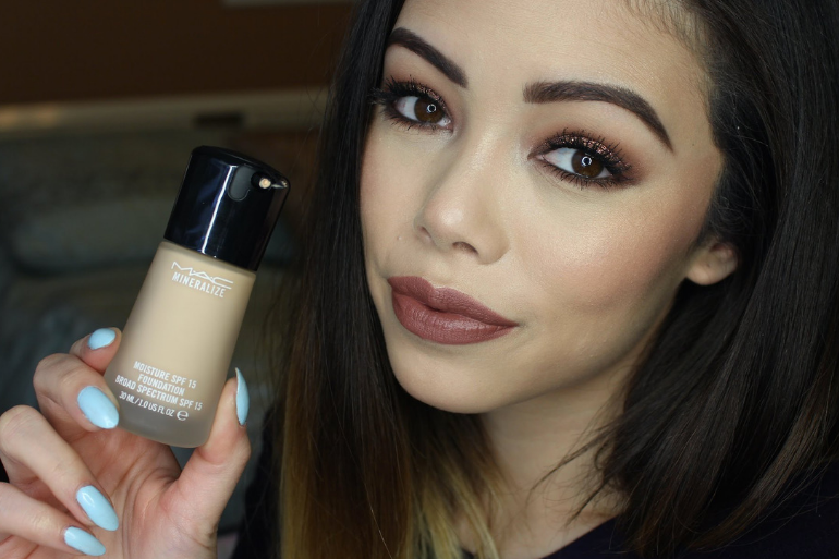 M.A.C Mineralize Moisture SPF 15 Foundation - Review - TGLB