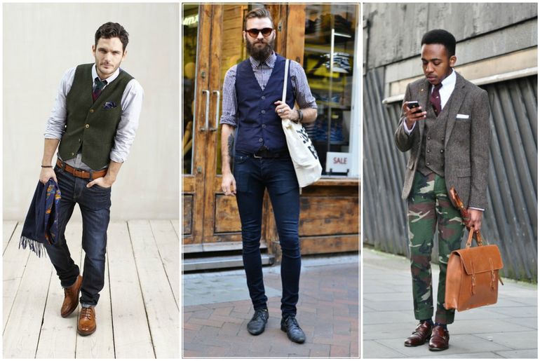 How To Wear Waistcoat With Jeans