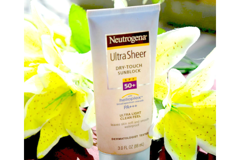 Neutrogena UltraSheer Dry Touch Sunblock SPF 50+ Review